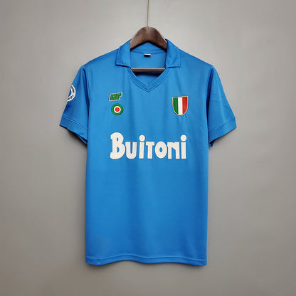 Camisa Napoli Retrô 1987/1988 - Azul