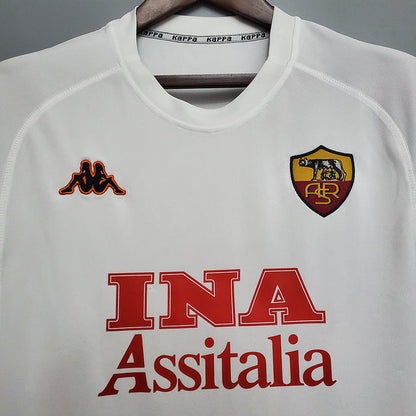 Camisa Roma Retrô 2000/2001 - Branca