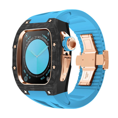 RM7013 Carbon Fiber Case Retrofit Kit For Apple Watch