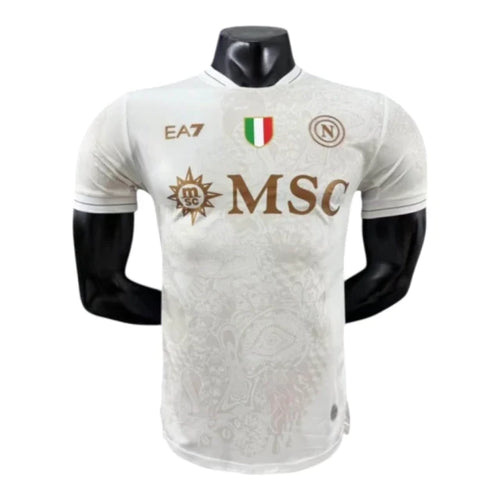 Camisa Napoli II 25/26 - Jogador EA7 Masculina - Branca