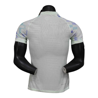 Camisa Inter de Milão II 25/26 - Jogador Nike Masculina - Branca com detalhes em azul e verde