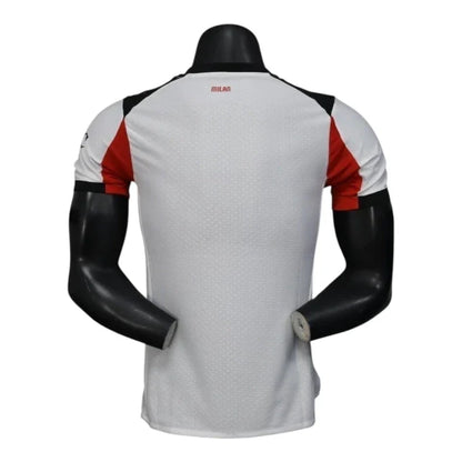 Camisa AC Milan II 25/26 - Jogador Puma Masculina - Branca com detalhes em vermelho e preto